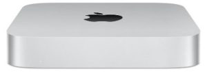 MAC MINI: APPLE M2 CHIP WITH 8‑CORE CPU AND 10‑CORE GPU, 512GB SSD